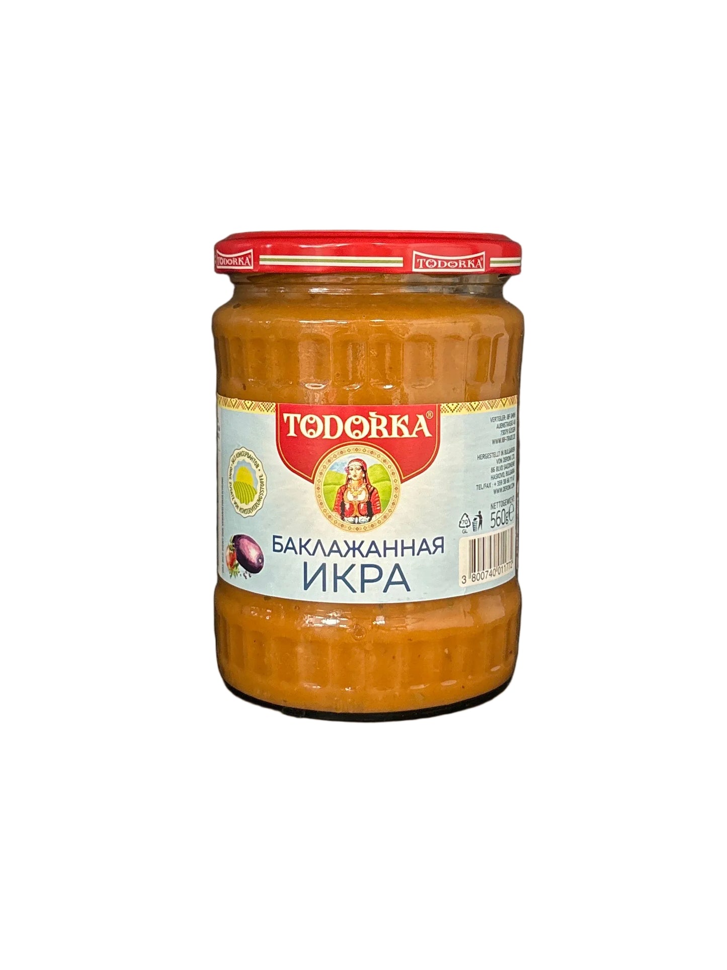 TODORKA - CAVIAR AUBERGINES - 560g