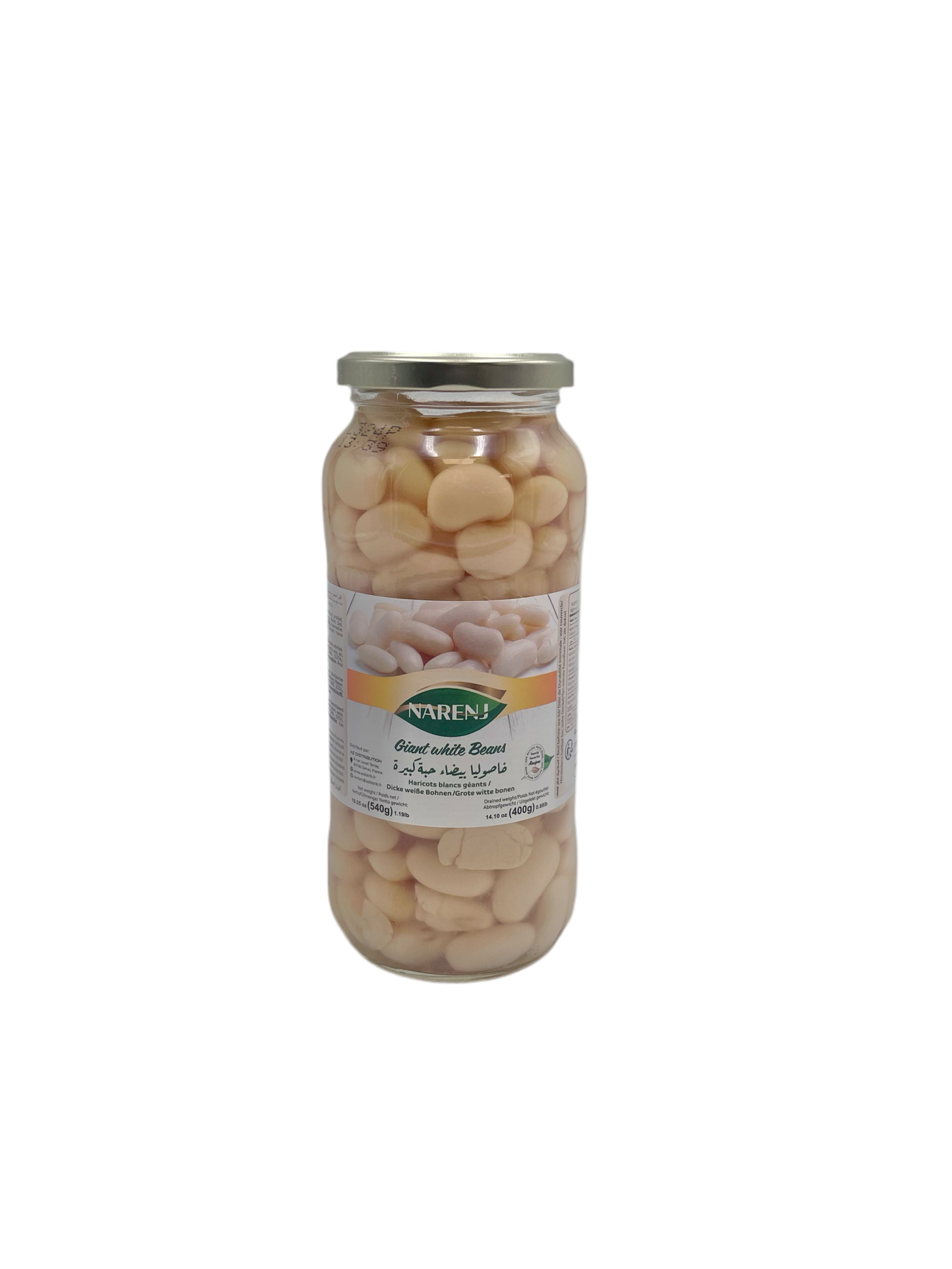 NARENJ - HARICOTS GÉANTS - 580g