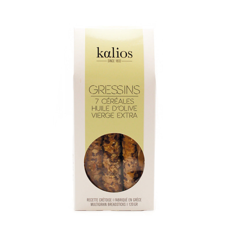 KALIOS - GRESSINS 7 CÉRÉALES - 120g