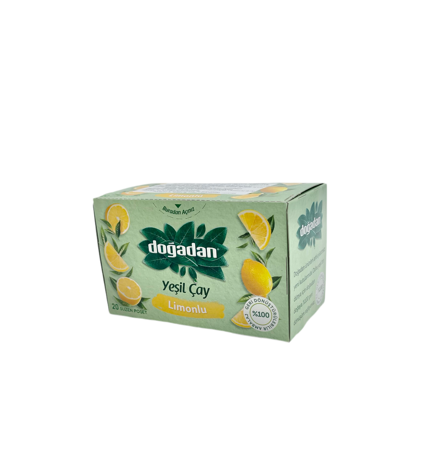 DOGADAN - THÉ VERT CITRON - 34g