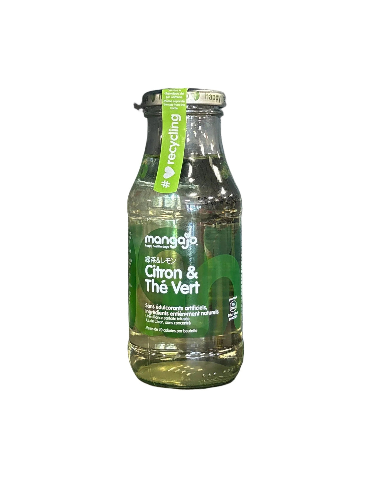 MANGAJO - CITRON ET THÉ VERT - 250ml