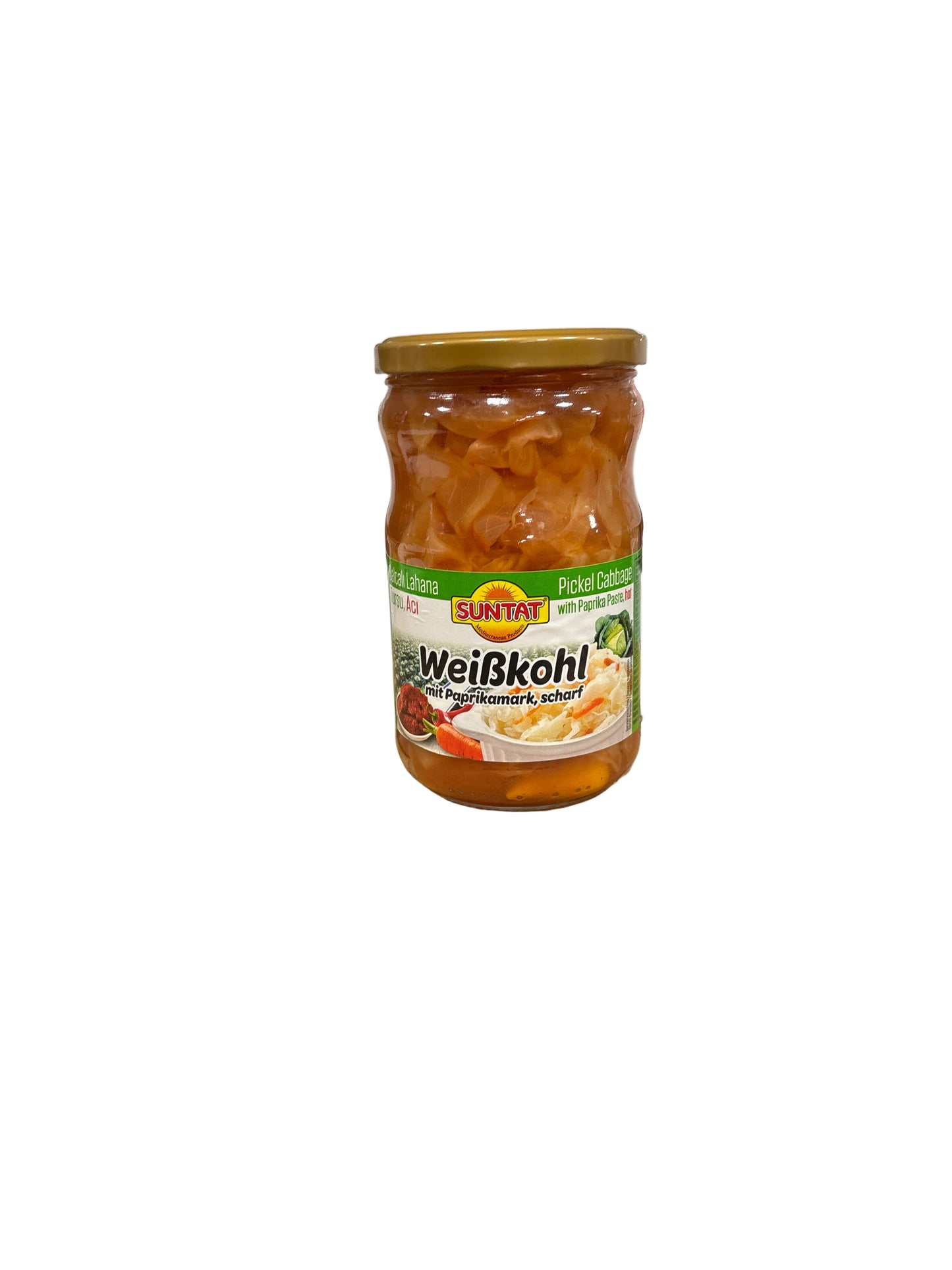 SUNTAT - CHOUX BLANC EN SAUMURE PIQUANT - 620g