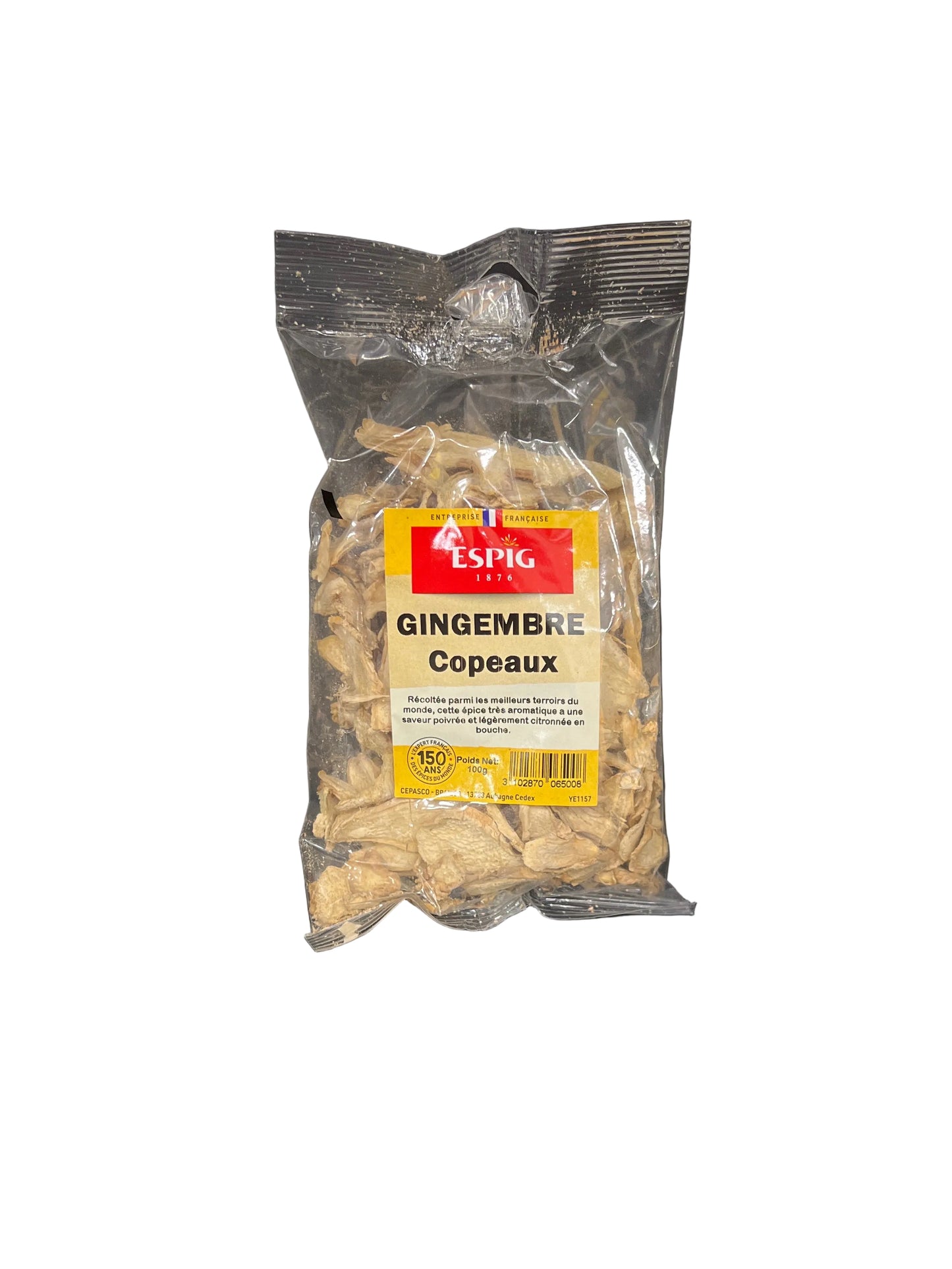 ESPIG - GINGEMBRE COPEAUX - 100g