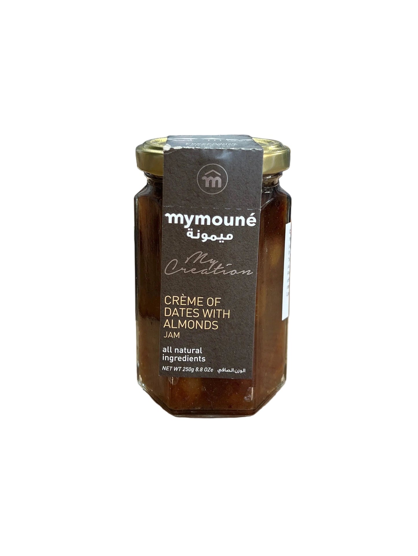 MYMOUNE - CREME DE DATTES AUX AMANDES - 250g