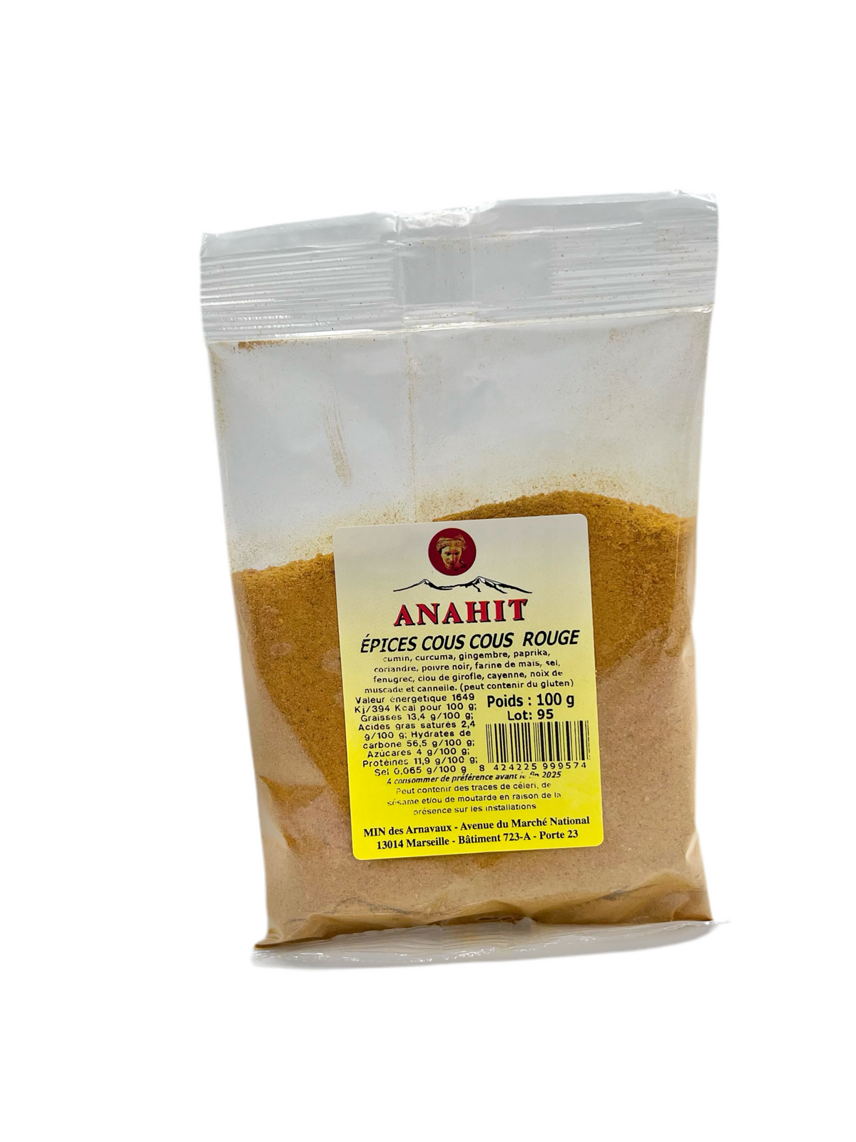 ANAHIT - ÉPICES COUSCOUS ROUGES - 100g