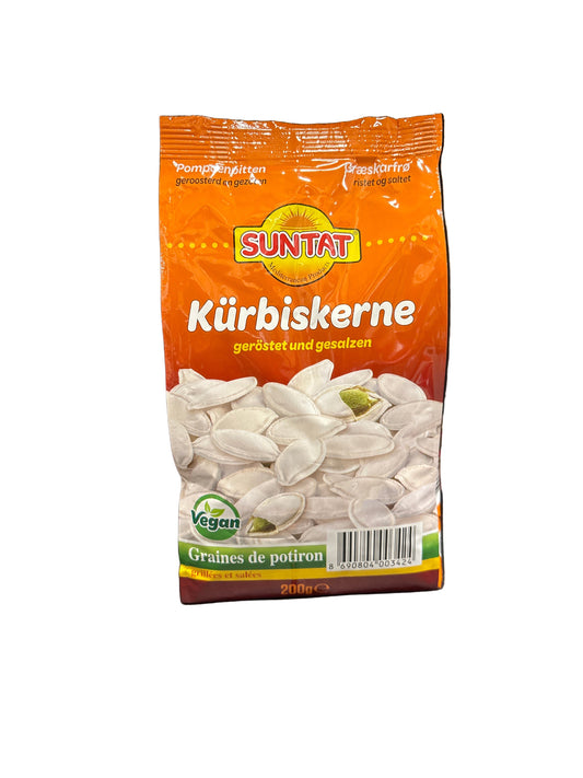 SUNTAT - GRAINES COURGE GRILLÉESS ET SALÉES - 200g