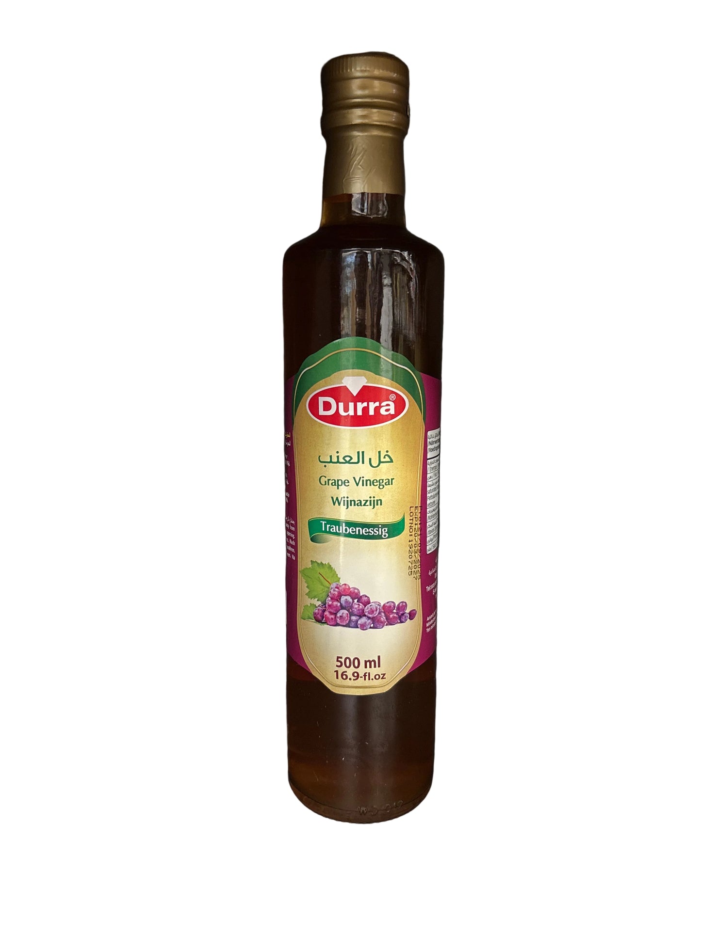 DURRA - VINAIGRE DE RAISIN - 500ml