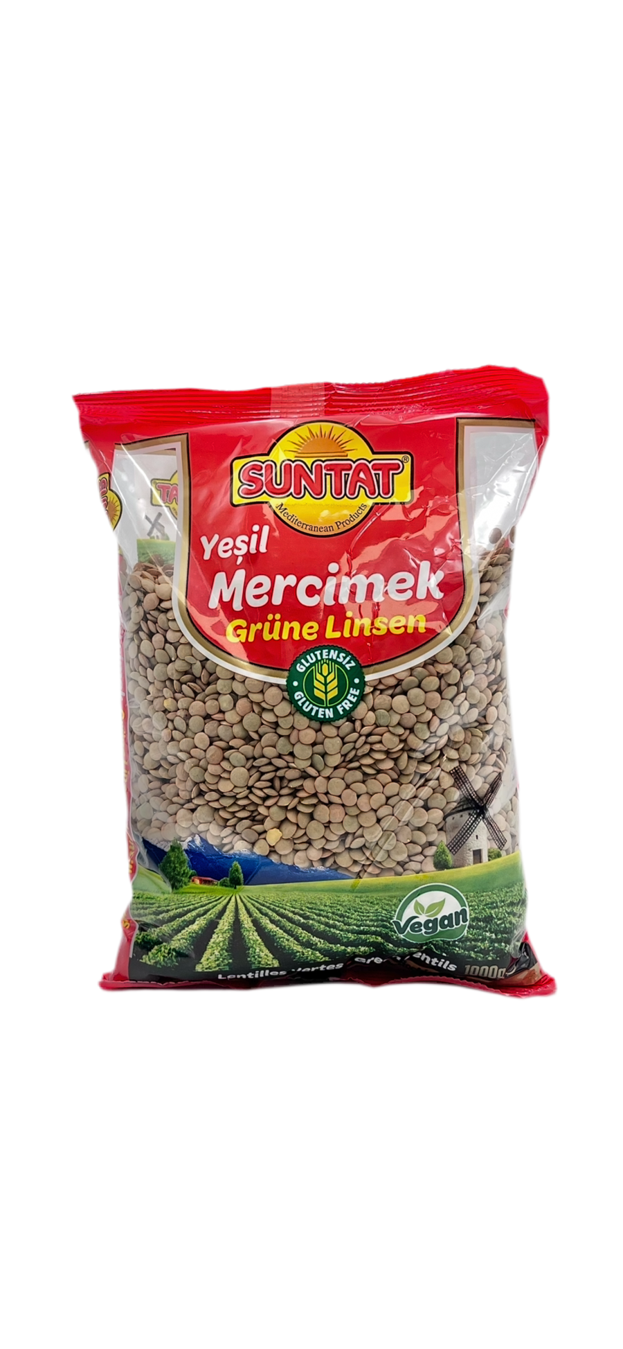 SUNTAT - LENTILLES VERTES - 1kg