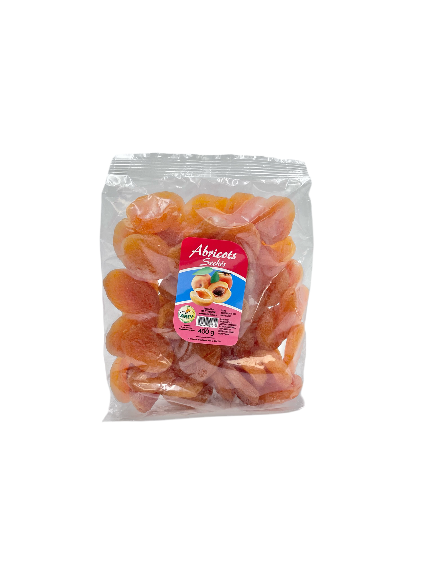 AREV - ABRICOTS SECS - 400g
