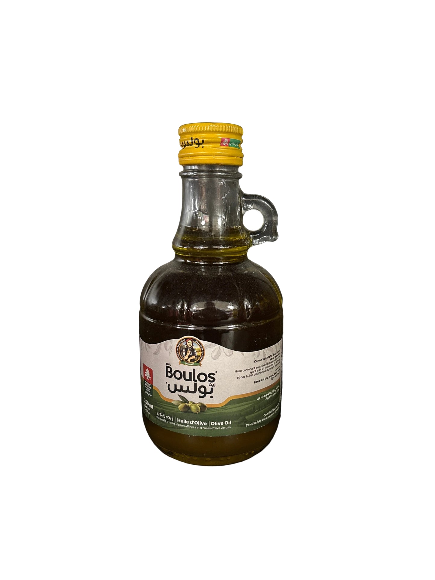 BOULOS - HUILE D’OLIVE VIERGE DORICA - 250ml