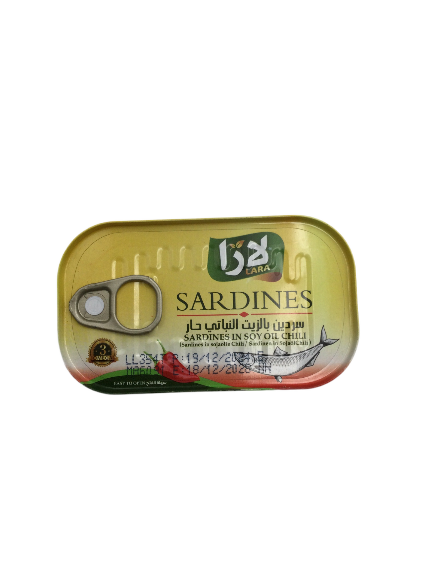 LARA - SARDINES CHILI - 125g