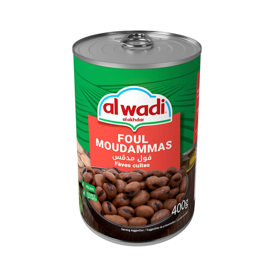 ALWADI - FOUL MDAMAS (Fèves Cuites) - 400g