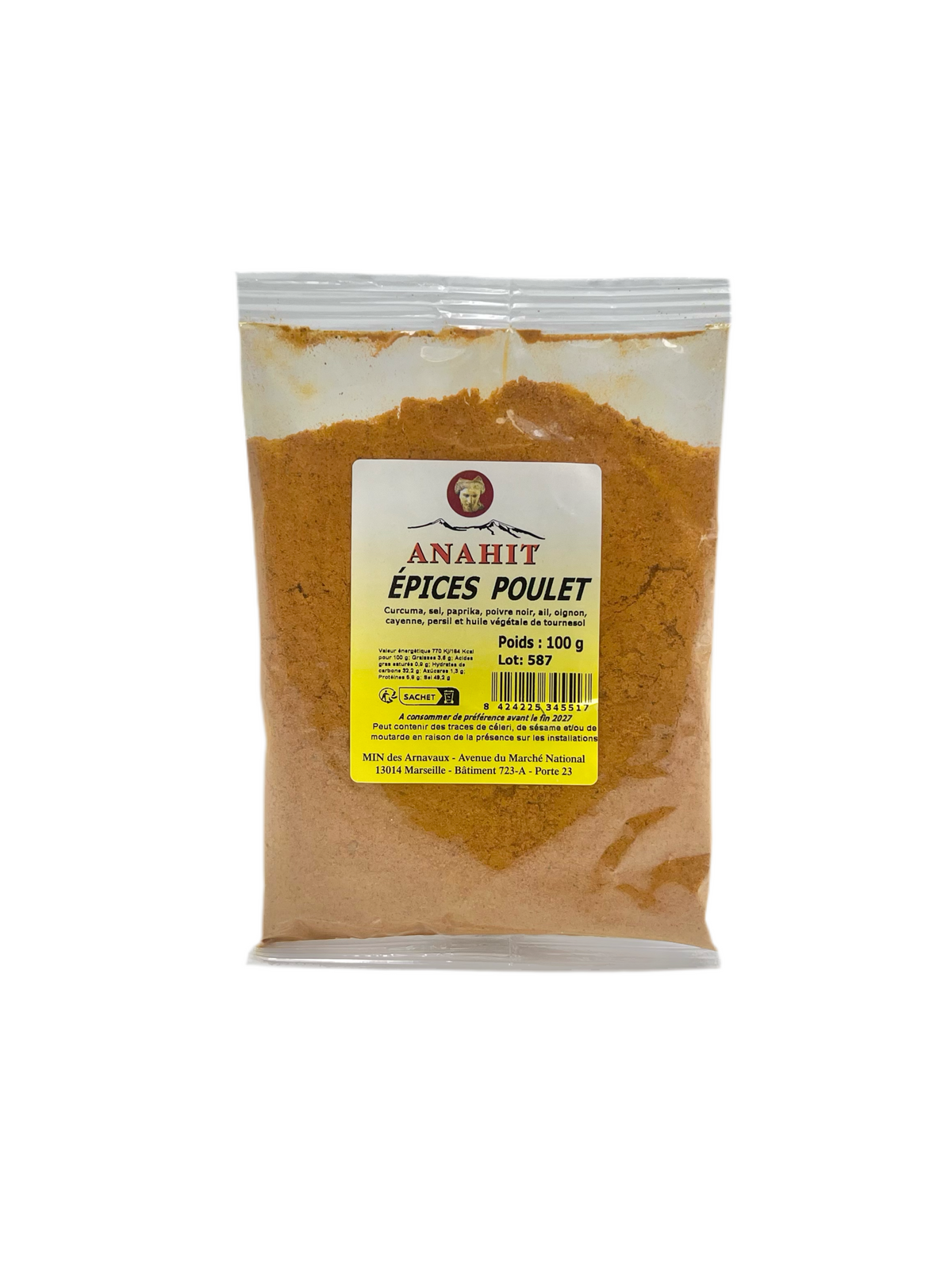 ANAHIT - ÉPICES POULET - 100g