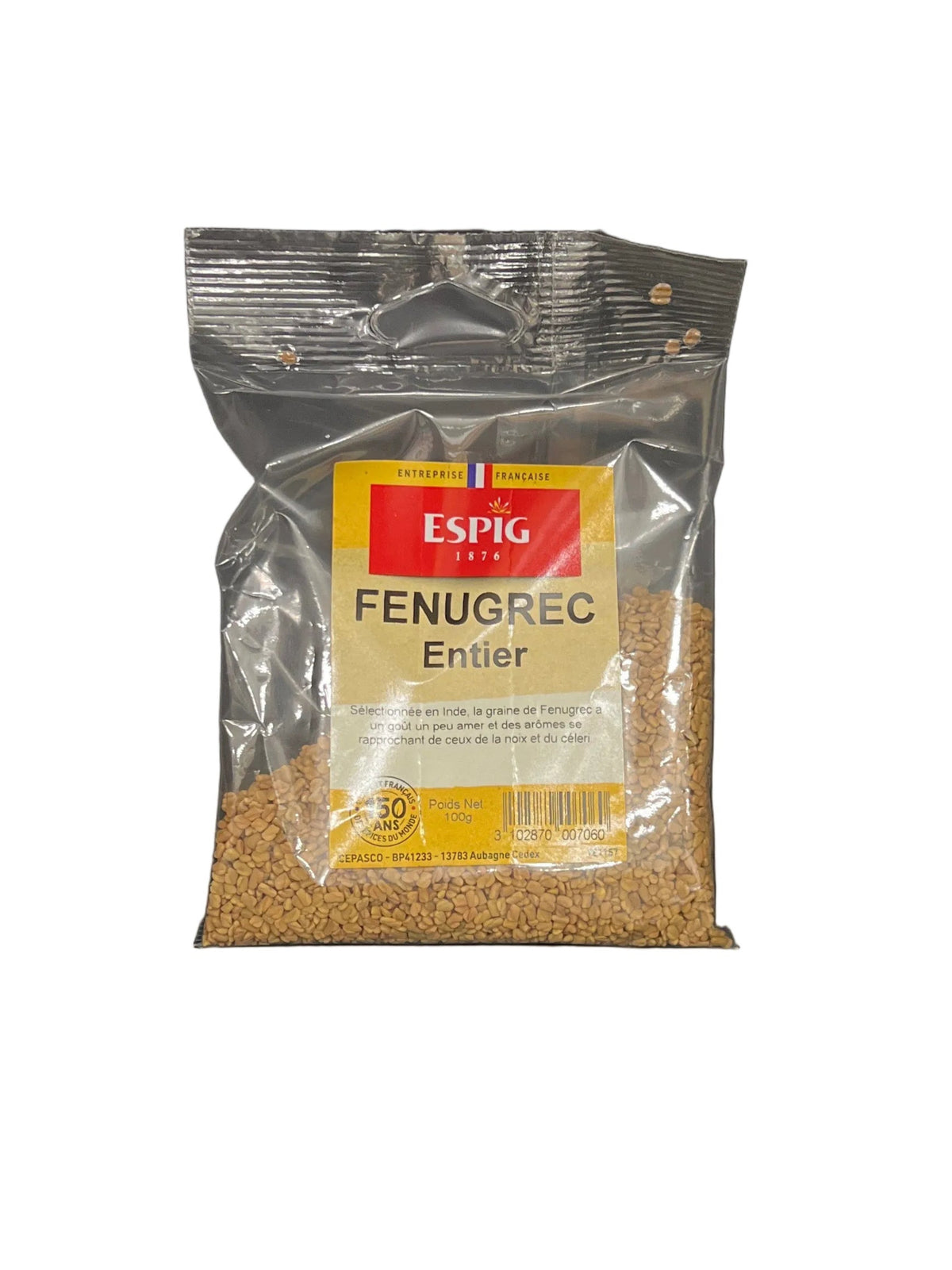 ESPIG - FENUGREC ENTIER - 100g