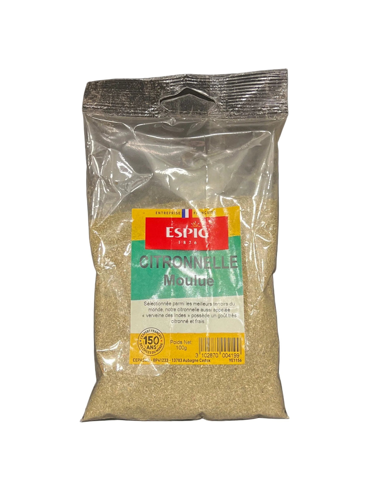 ESPIG - CITRONNELLE MOULUE - 100g