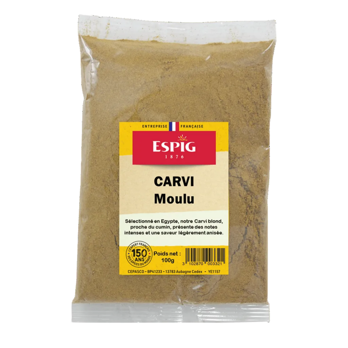 ESPIG - CARVI BLOND MOULU - 100g