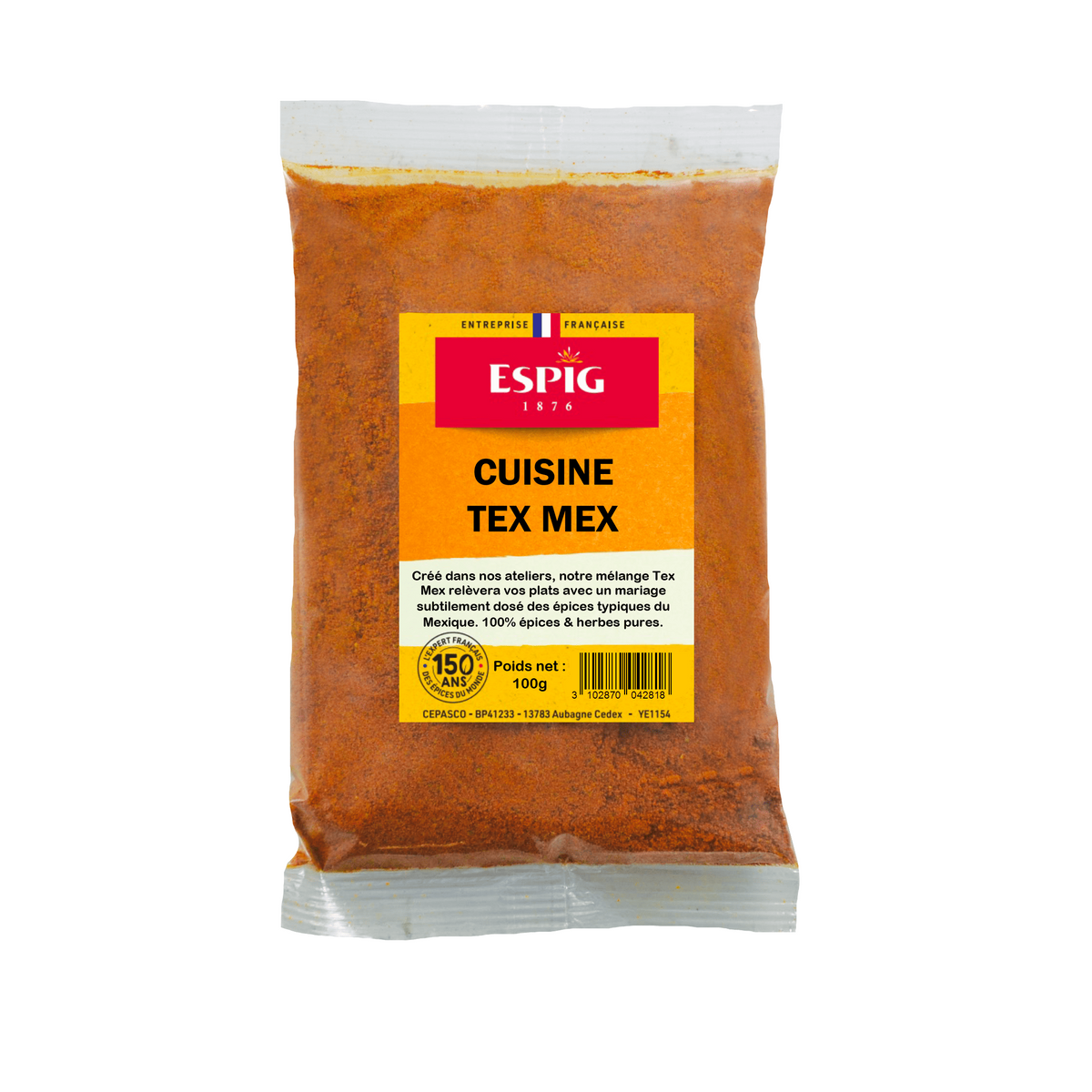 ESPIG - CUISINE TEX MEX - 100g