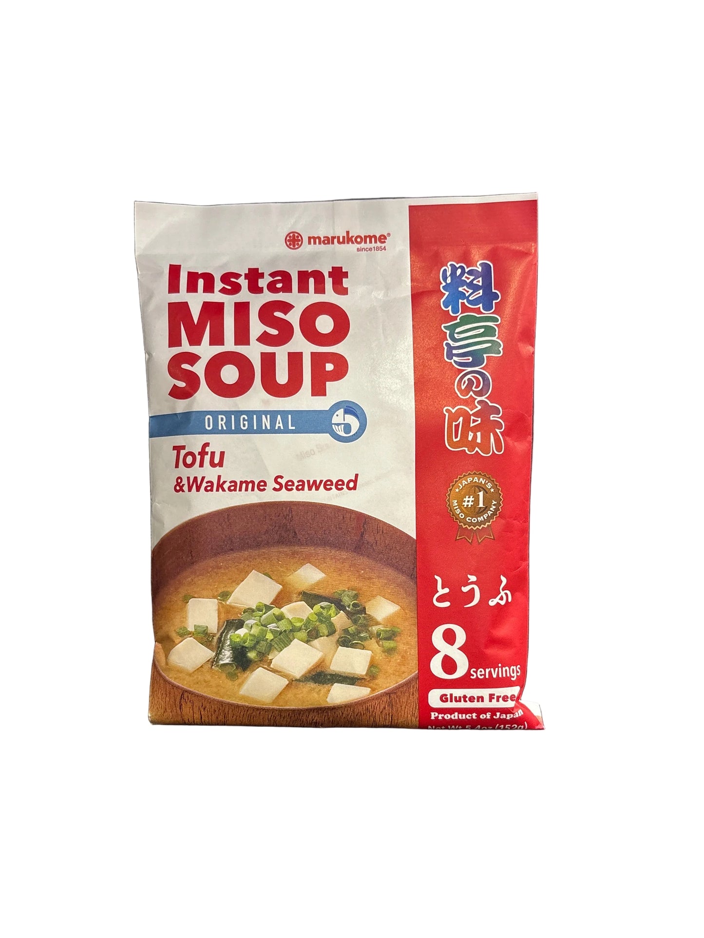 MARUKOME - SOUPE MISO INSTANTANÉE AU TOFU - 19gx8