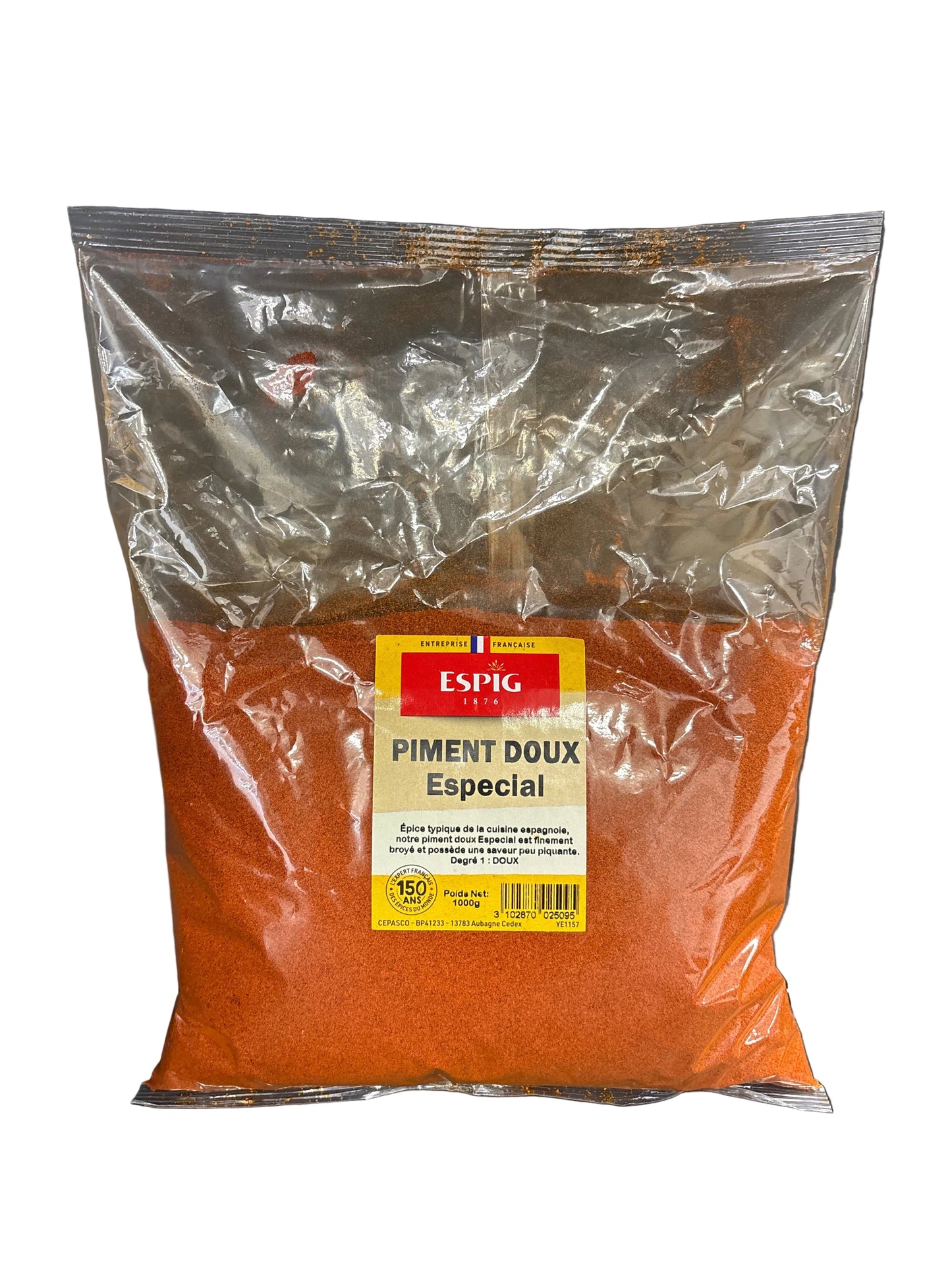 ESPIG - PIMENT DOUX ESPECIAL MOULU - 1000g