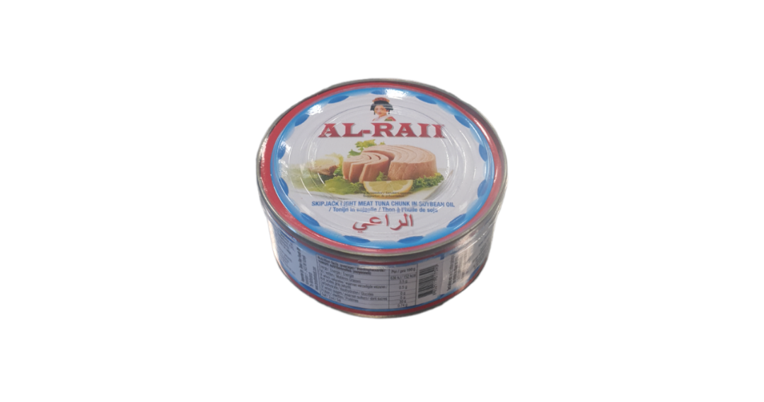 ALRAII - THON À L'HUILE DE SOJA - 160g