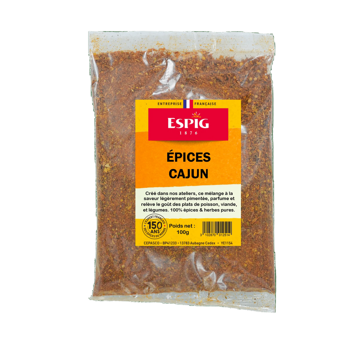 ESPIG - EPICES CAJUN - 100g