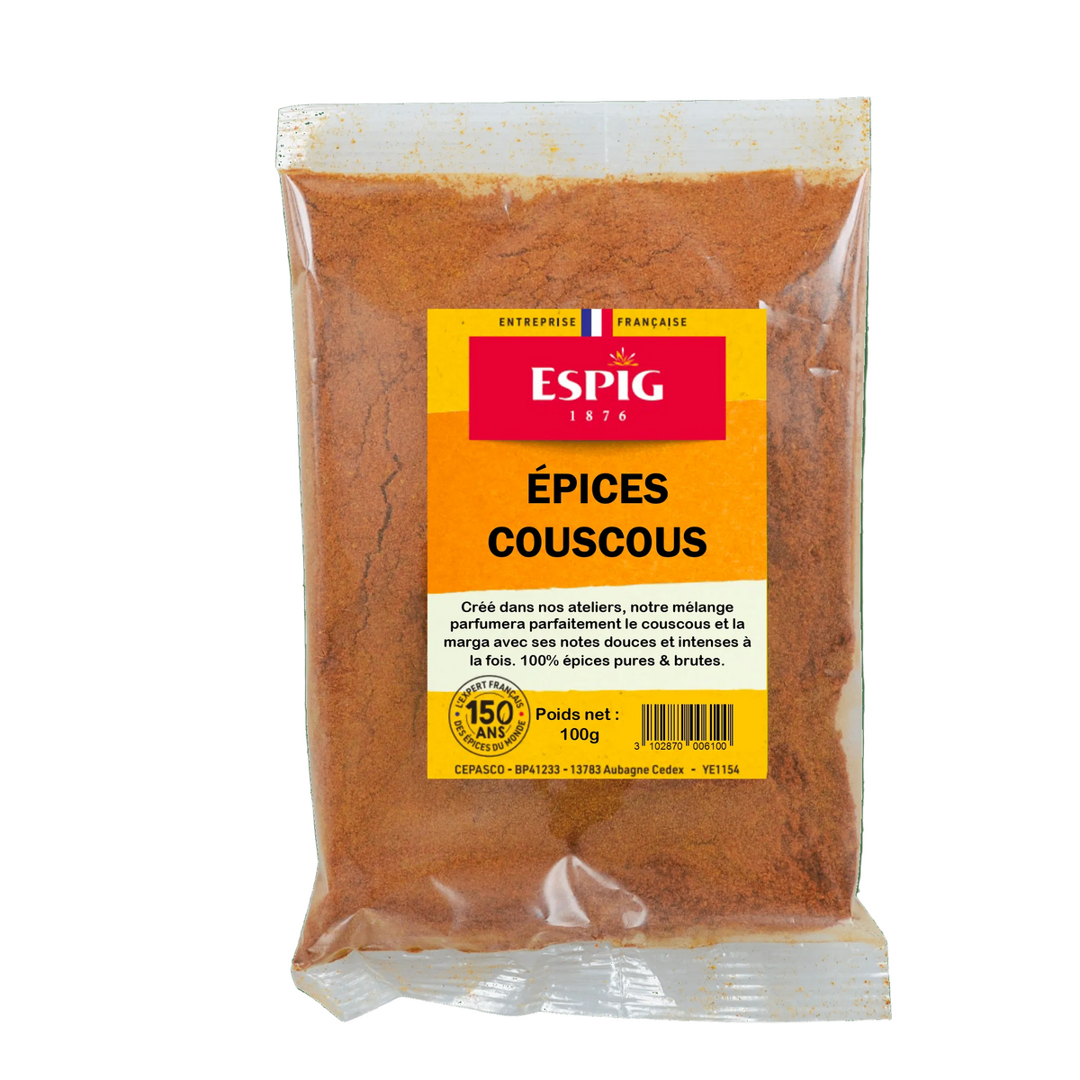 ESPIG - EPICES COUSCOUS - 100g