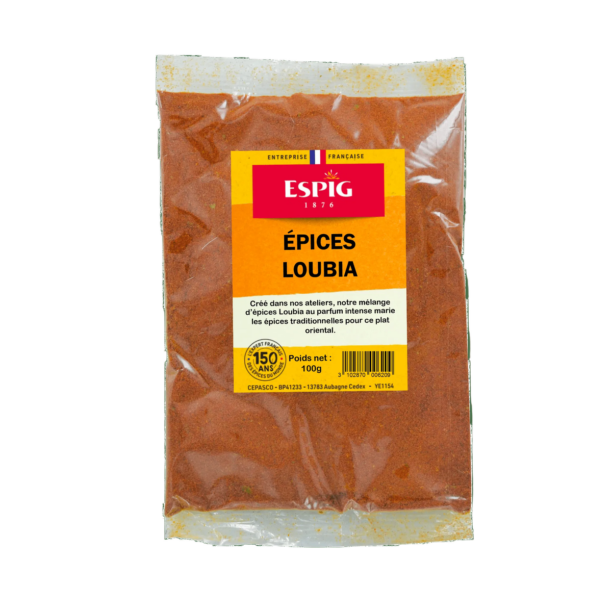 ESPIG - EPICES LOUBIA - 100g