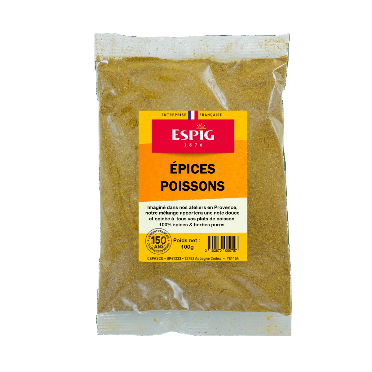 ESPIG - EPICES POISSON - 100g