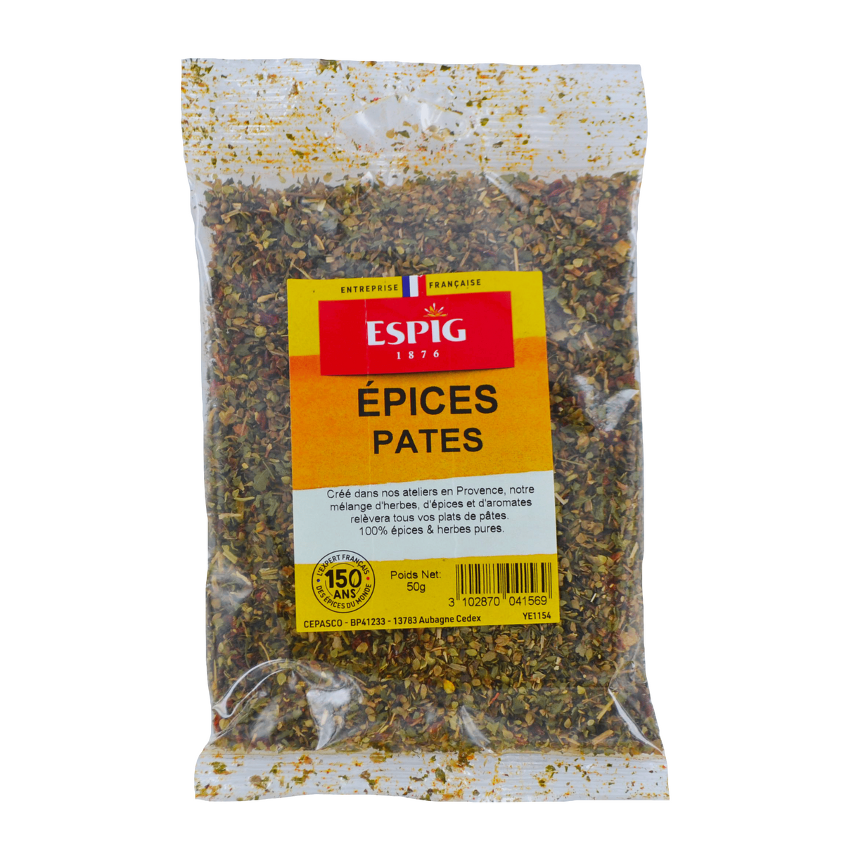 ESPIG - ASSAISONNEMENT PATES - 50g