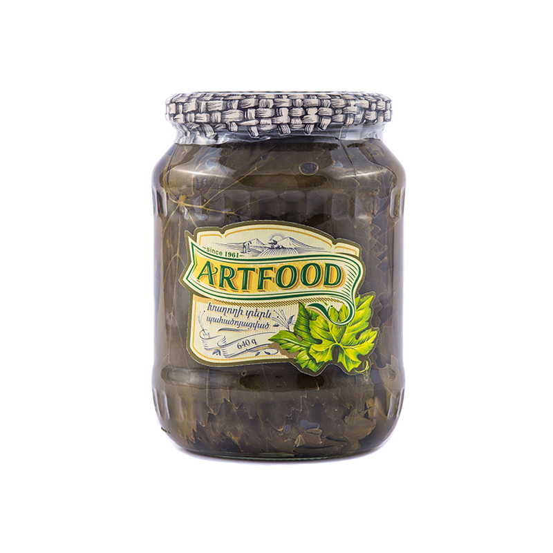 ARTFOOD - FEUILLES DE VIGNE - 640g