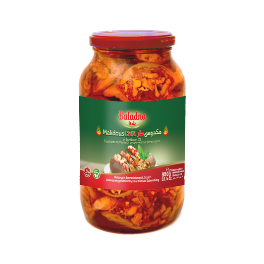 BALADNA - MAKDOUS AU PIMENT - 2900g