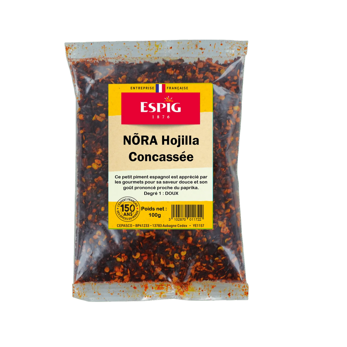 ESPIG - NORA HOJILLA CONCASSE - 100g