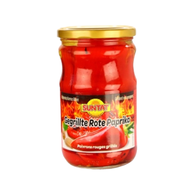 SUNTAT - POIVRONS ROUGES GRILLÉS - 660g