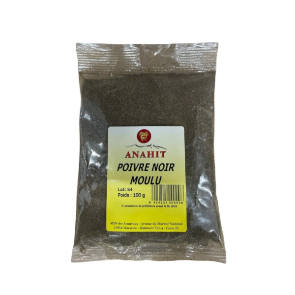 ANAHIT - POIVRE NOIR moulu - 100g