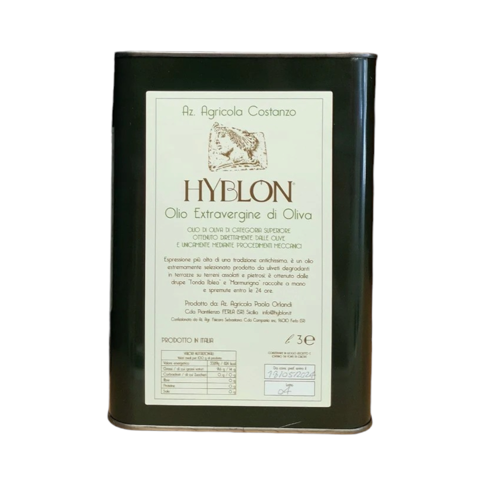 HYBLON - HUILE OLIVE EXTRAVERGINE - 3L
