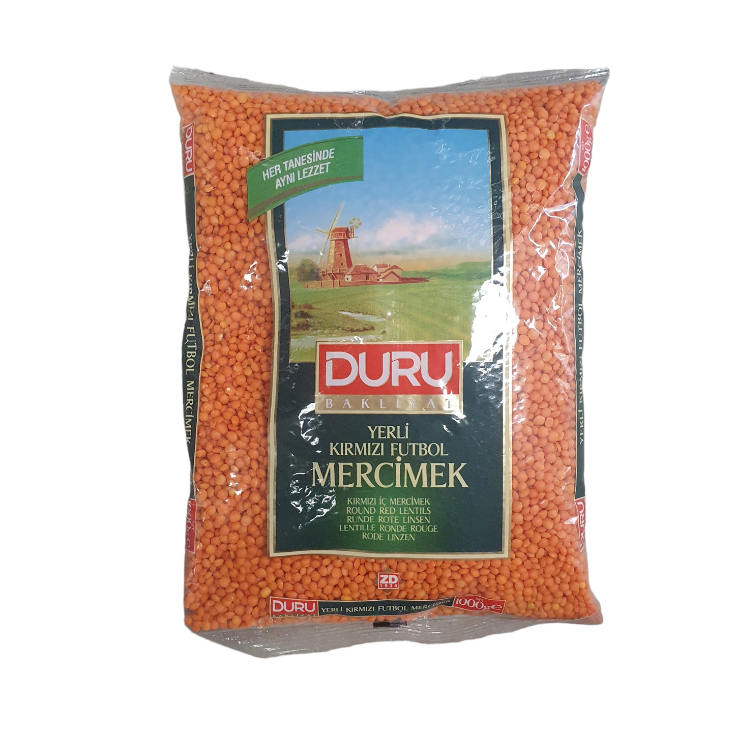 DURU - LENTILLES ROUGES - 1kg