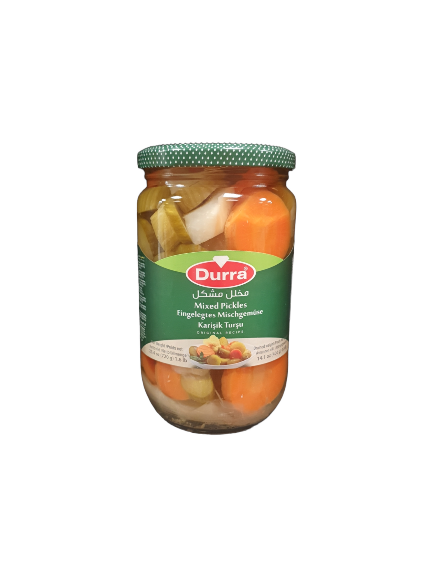 DURRA - LÉGUMES MARINÉS - 720g