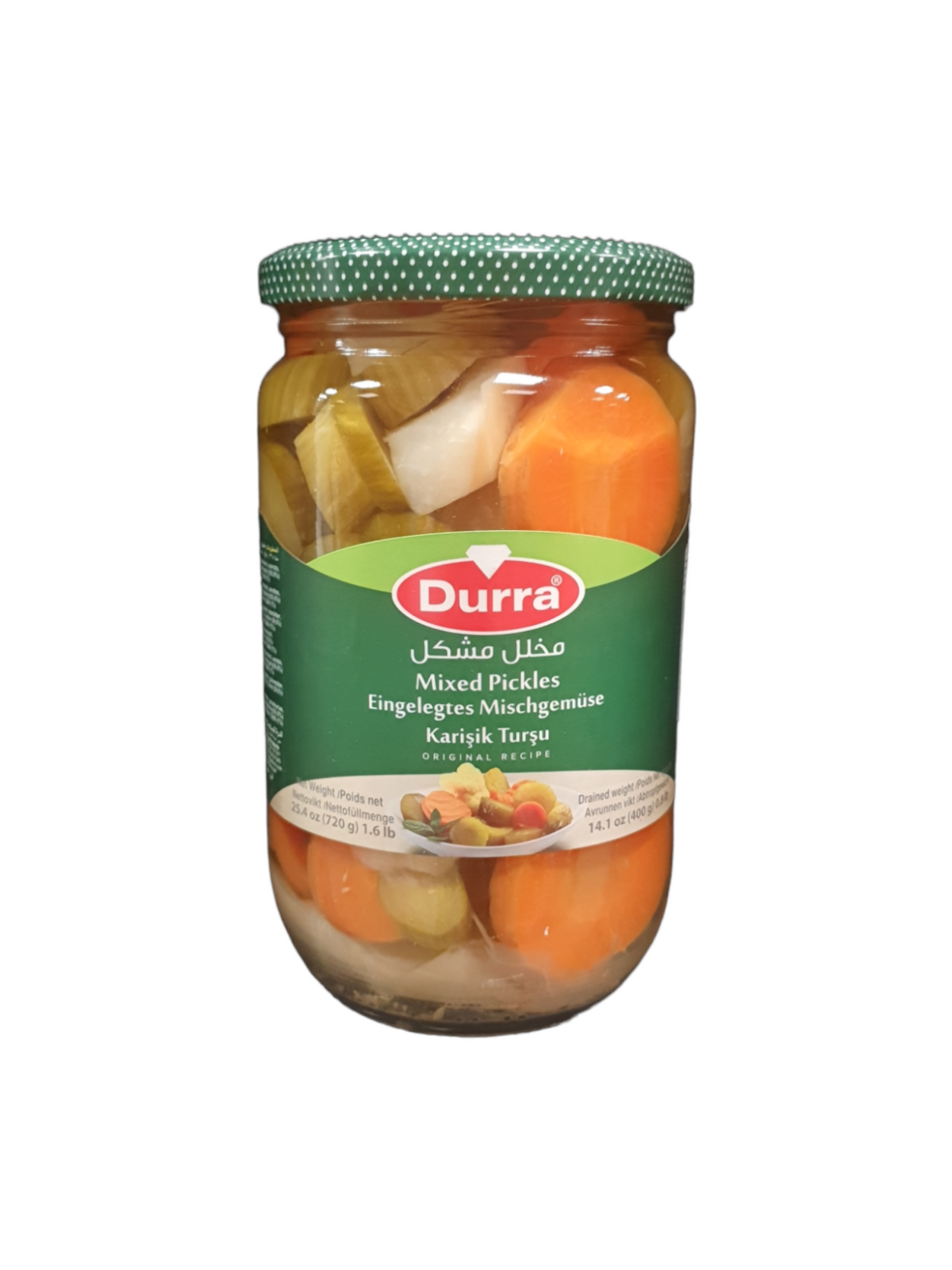 DURRA - LÉGUMES MARINÉS - 720g