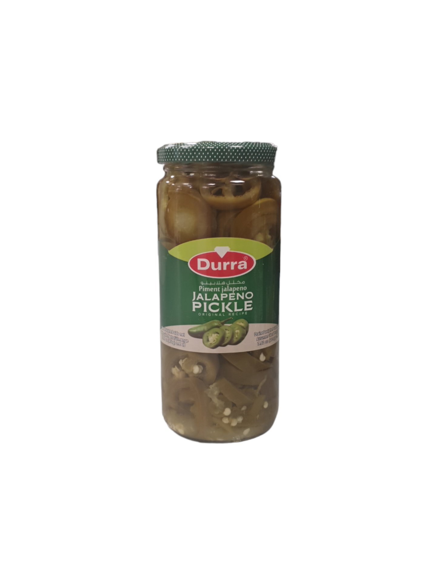 DURRA - PIMENT JALAPENOS - 450g
