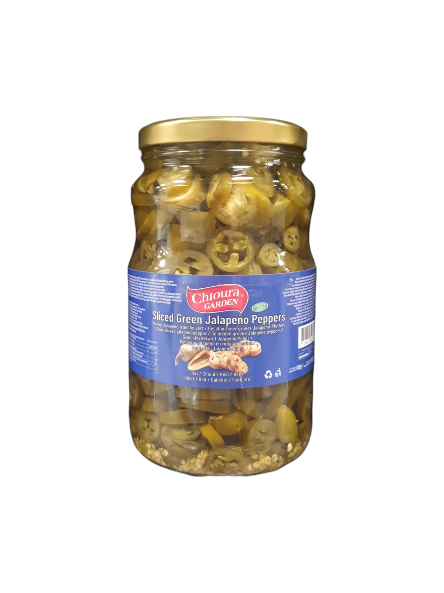 CHTOURA GARDEN - JALAPENOS GREEN - 1,65kg