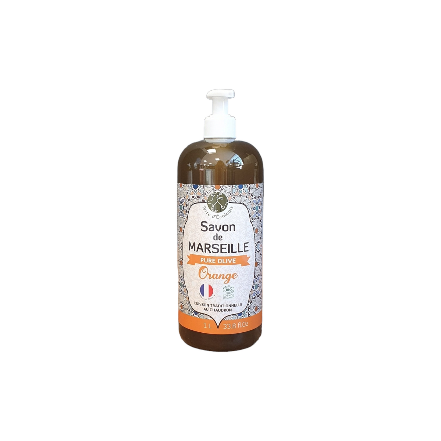 ALEPIA - SAVON DE MARSEILLE ORANGE BIO - 1L