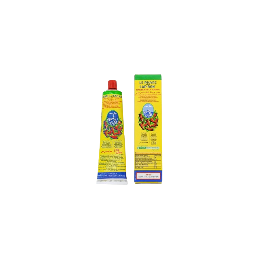 CAP BON TUNISIA - HARISSA EN TUBE - 70g