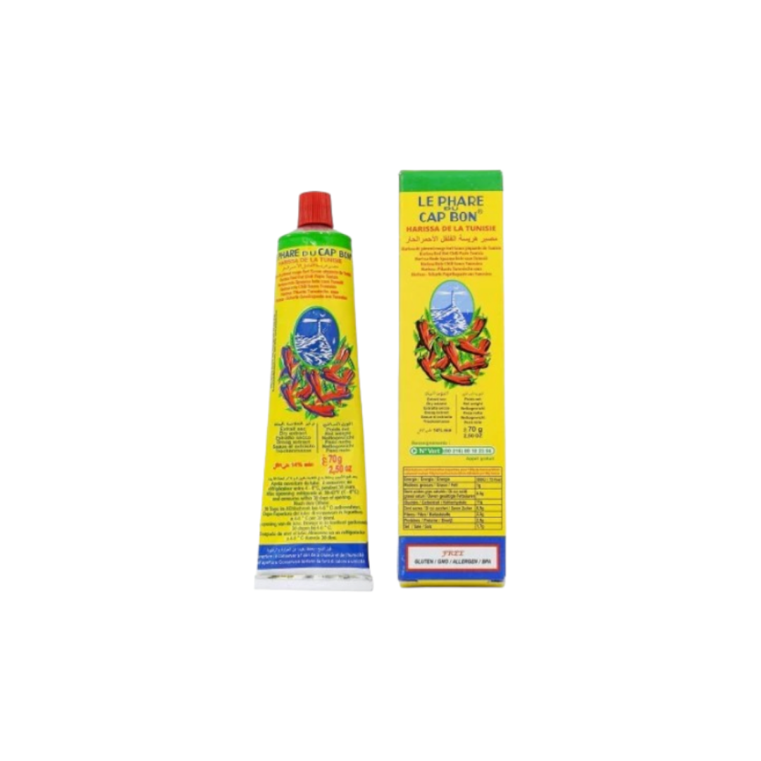 CAP BON TUNISIA - HARISSA EN TUBE - 70g