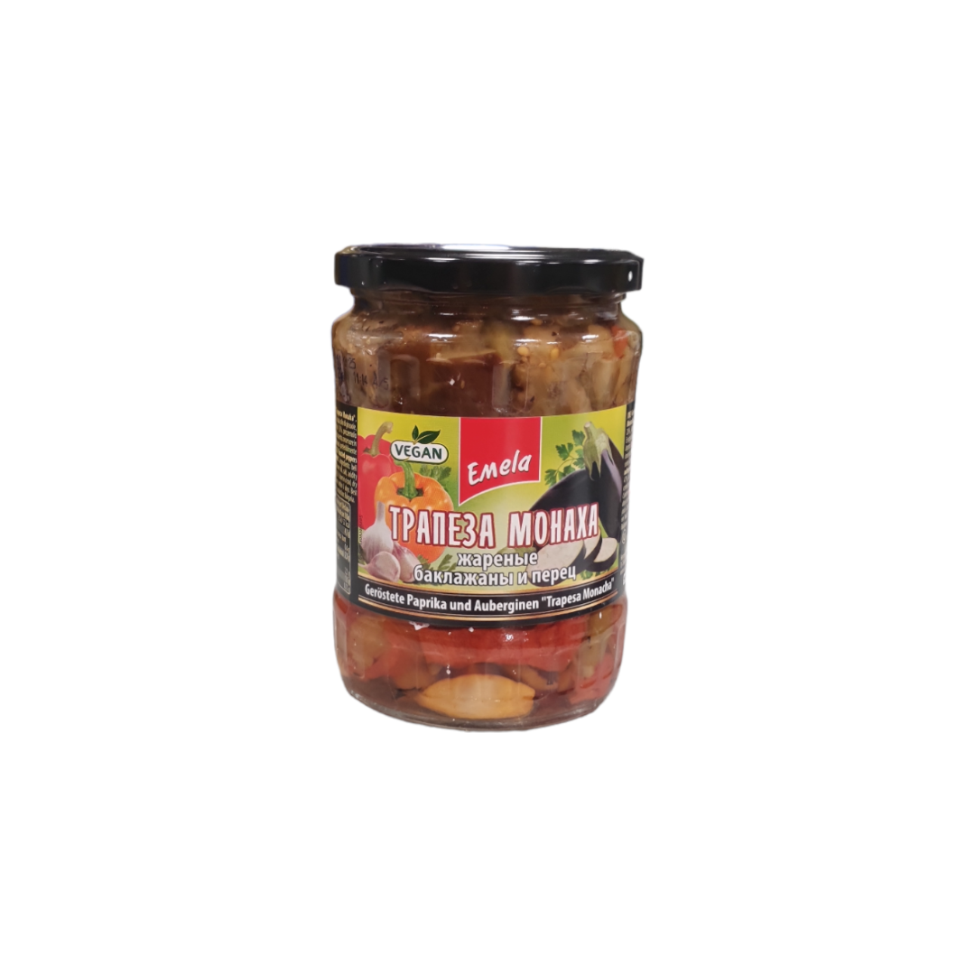 EMELA - POIVRONS ET AUBERGINES GRILLÉS - 530g