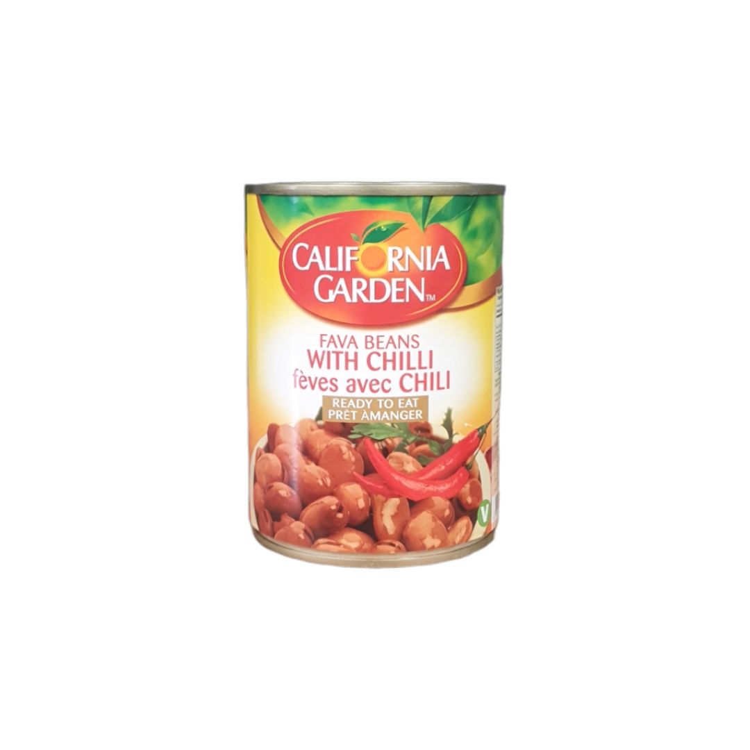 CALIFORNIA GARDEN - FÈVETTES AU PIMENT - 400g