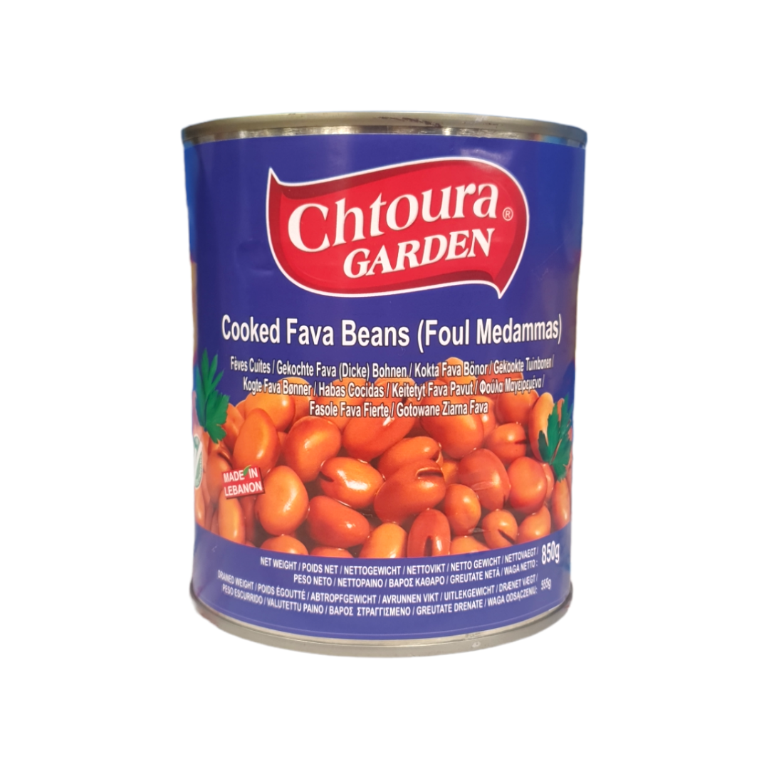 CHTOURA GARDEN - FÈVES CUITES (FOUL MEDAMMAS) - 850g