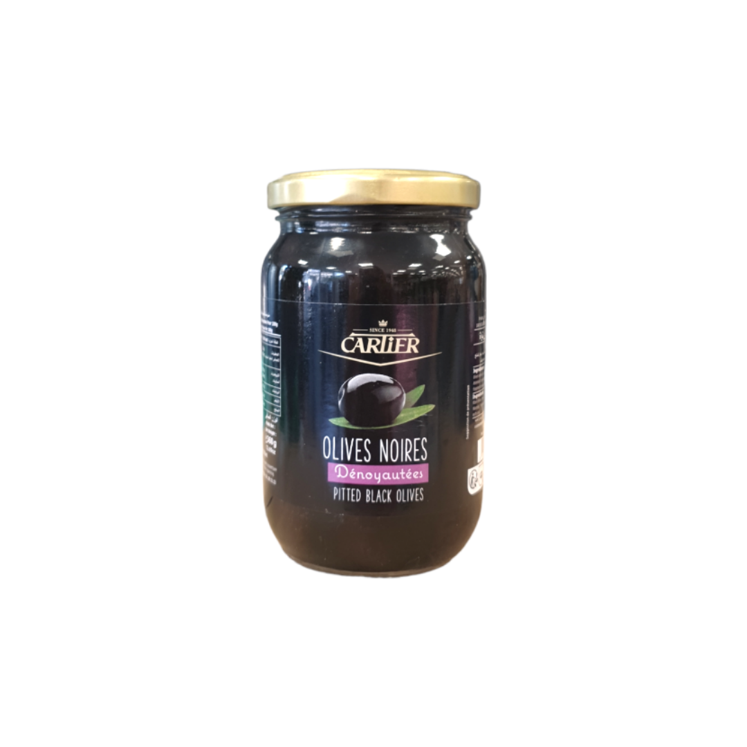 CARTIER - OLIVES NOIRES DÉNOYAUTÉES - 370g