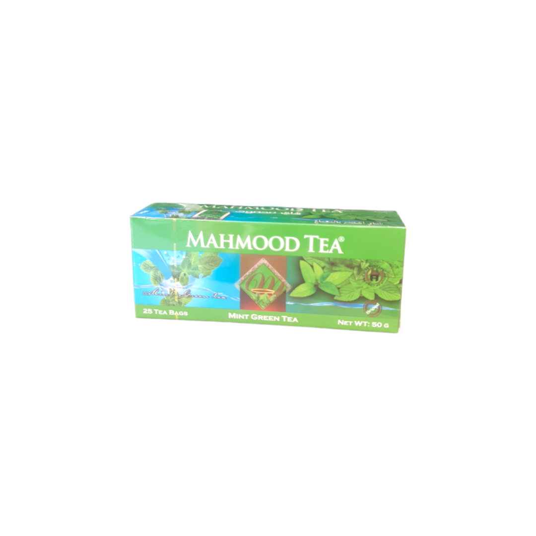 MAHMOOD TEA - THÉ VERT MENTHE - 25x20g