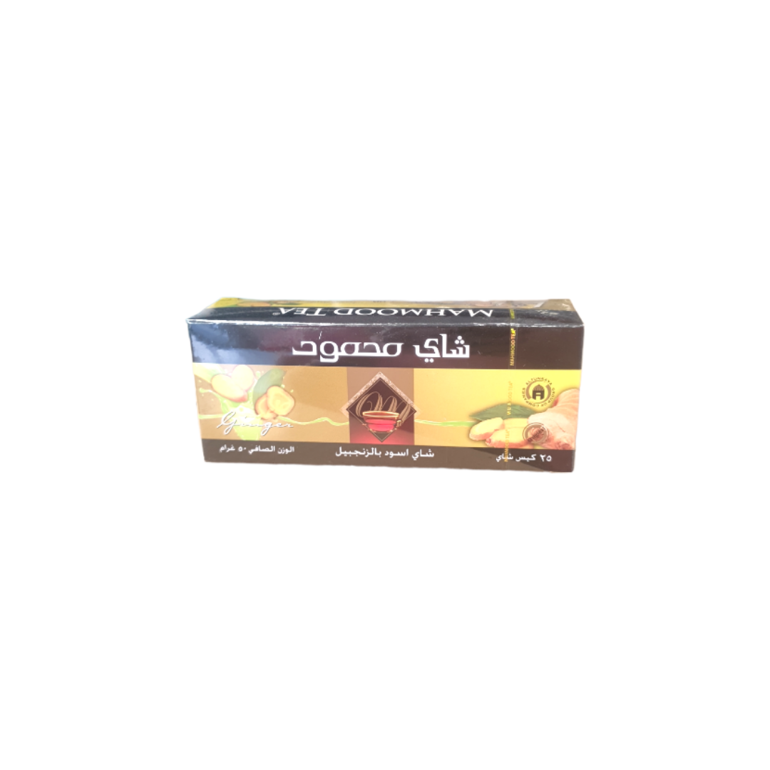 MAHMOOD TEA - THÉ NOIR GINGEMBRE - 25x2g
