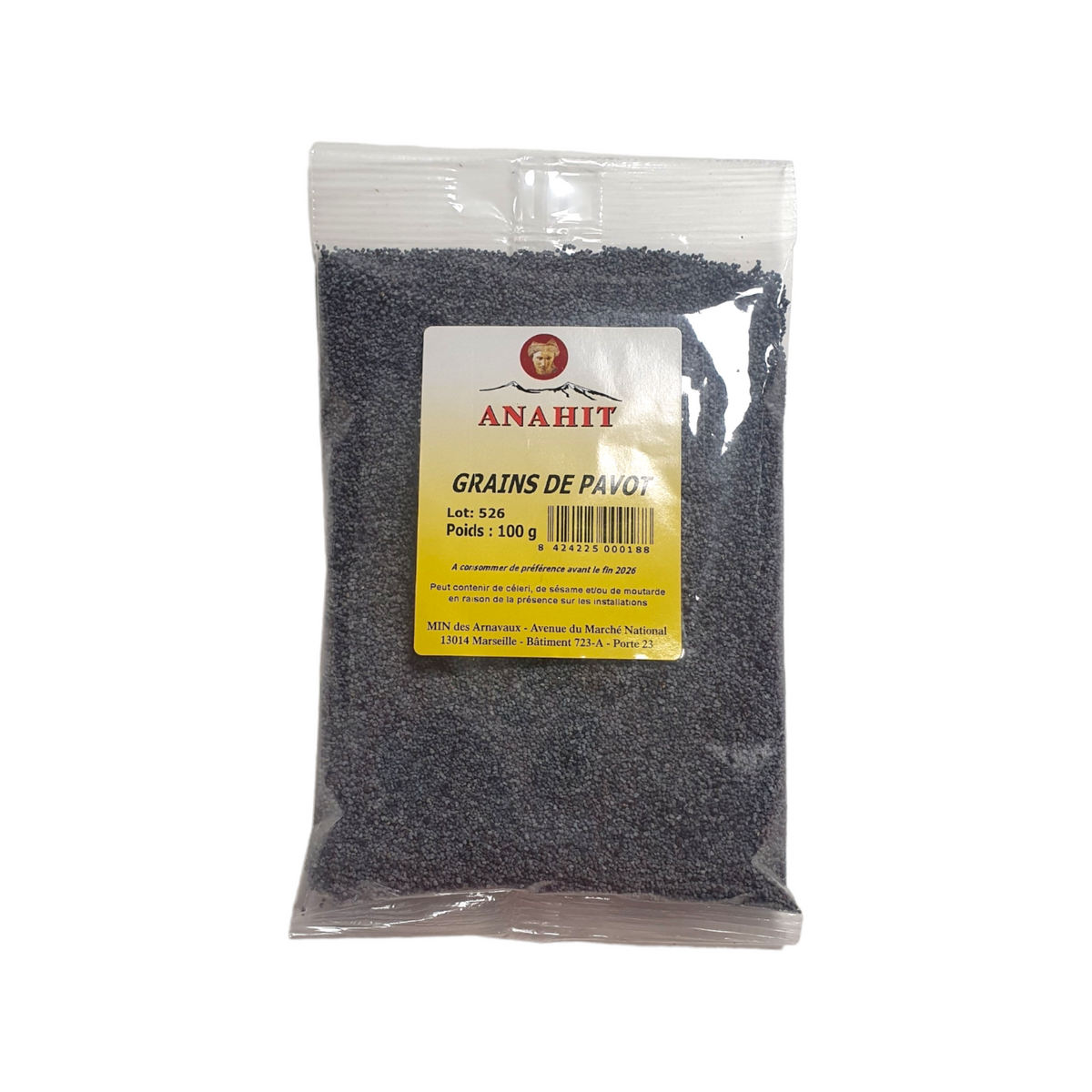 ANAHIT - GRAINE DE PAVOT - 100g